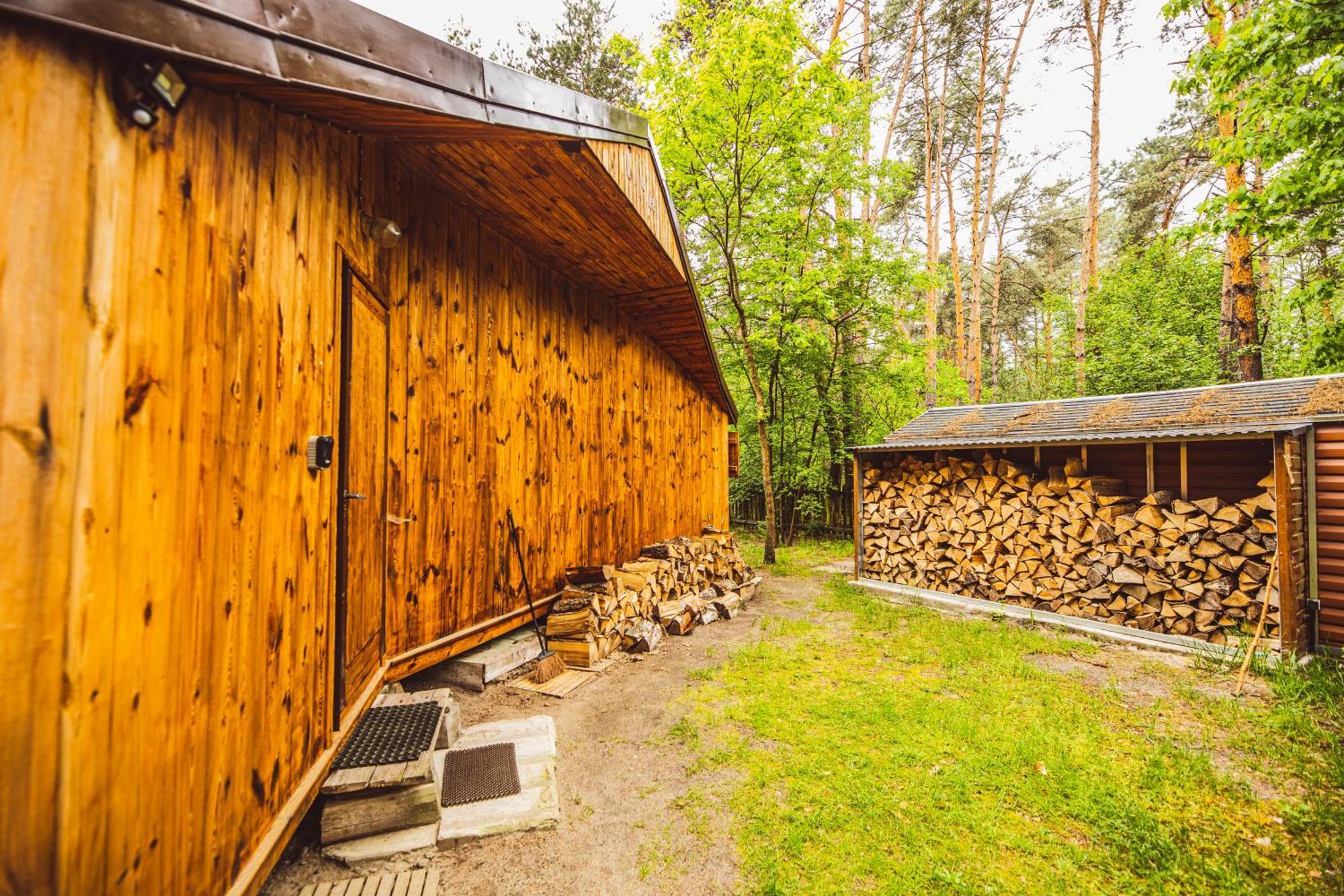Cozy Nature Retreat With Patio Fireplace Garden Maciejowice Екстер'єр фото