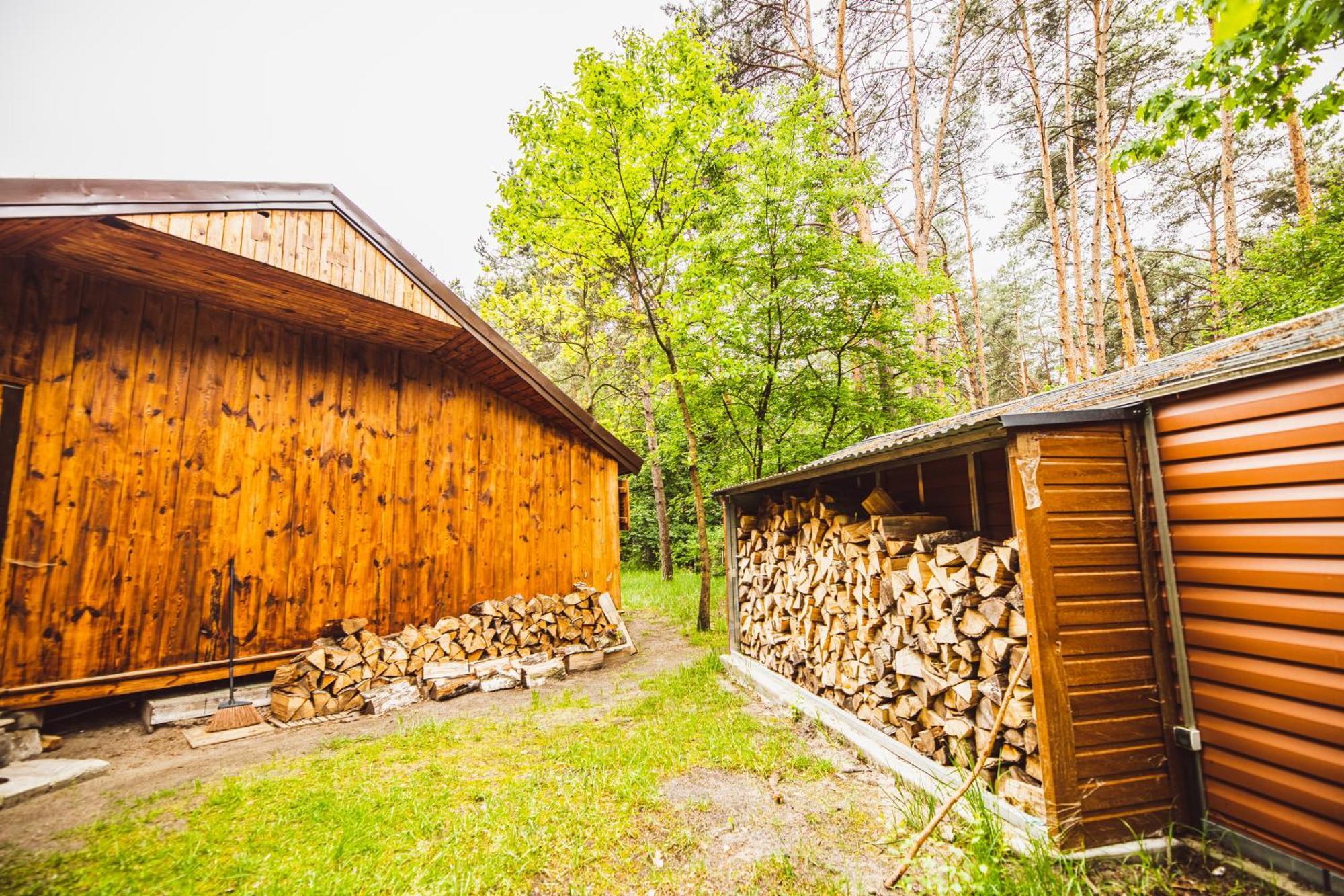 Cozy Nature Retreat With Patio Fireplace Garden Maciejowice Екстер'єр фото