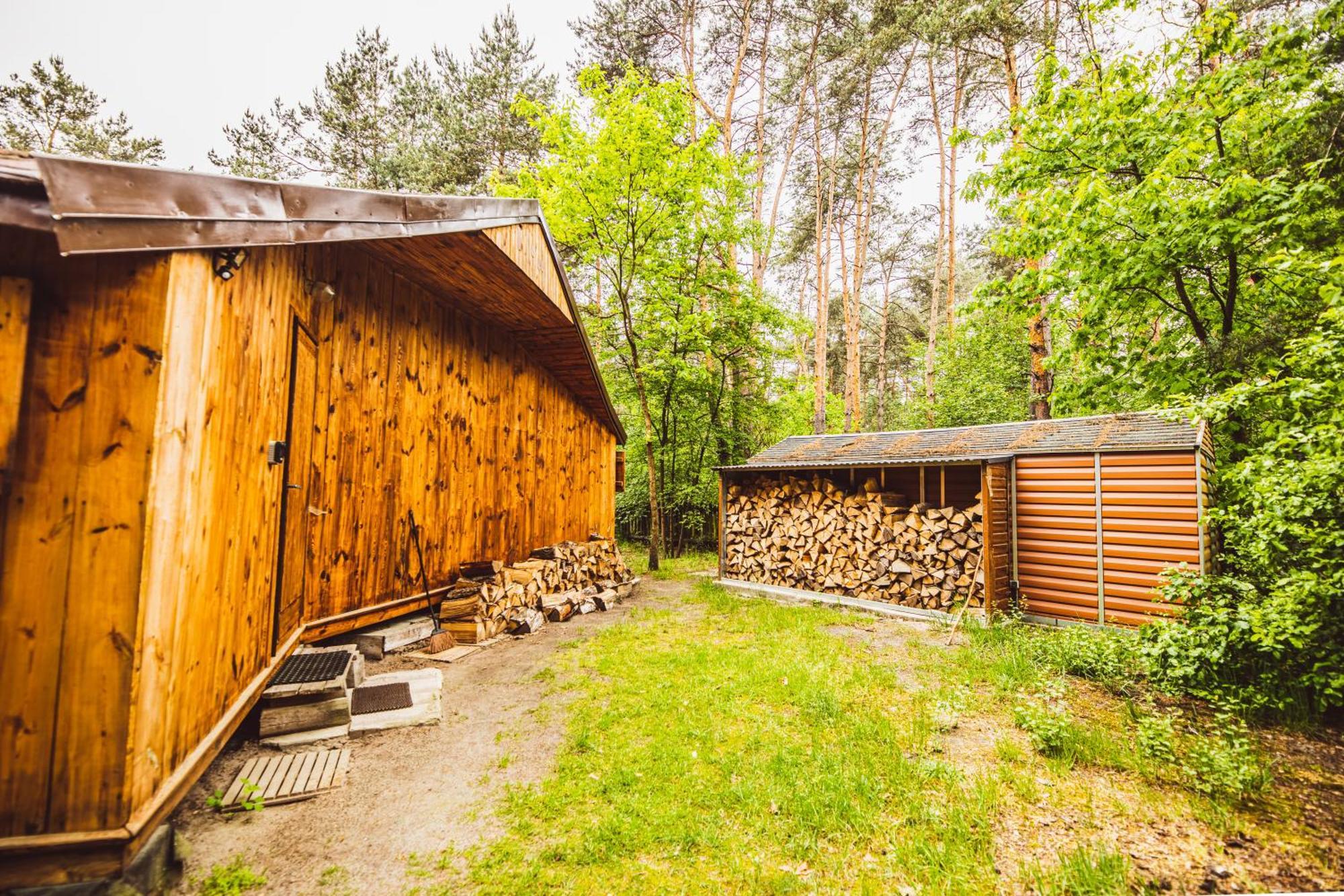Cozy Nature Retreat With Patio Fireplace Garden Maciejowice Екстер'єр фото